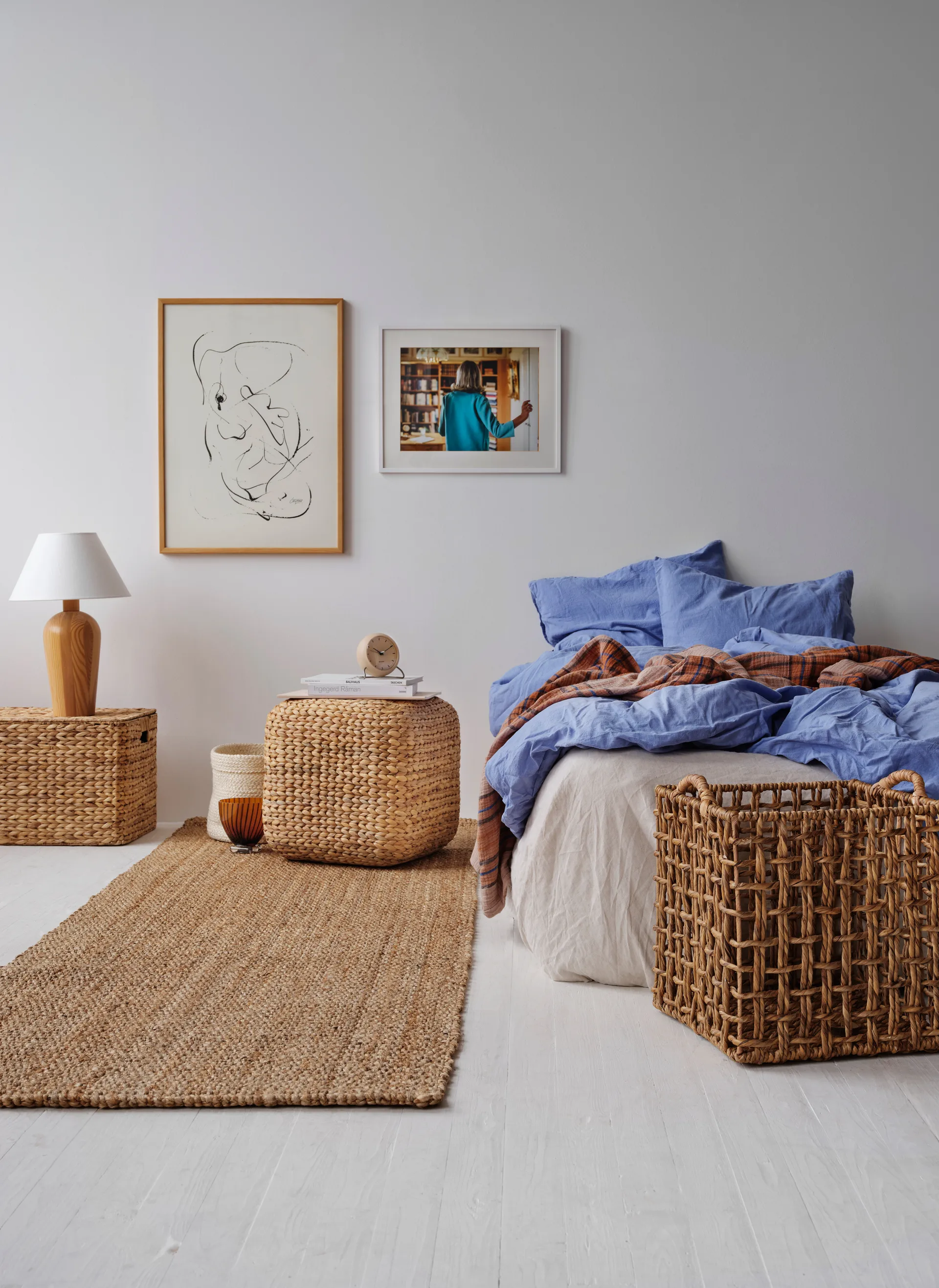 Freja gulvteppe 80x250 cm, Natur Dixie