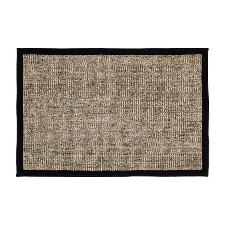 Jenny Sisal dørmatte natur-svart - 60x90 cm - Dixie