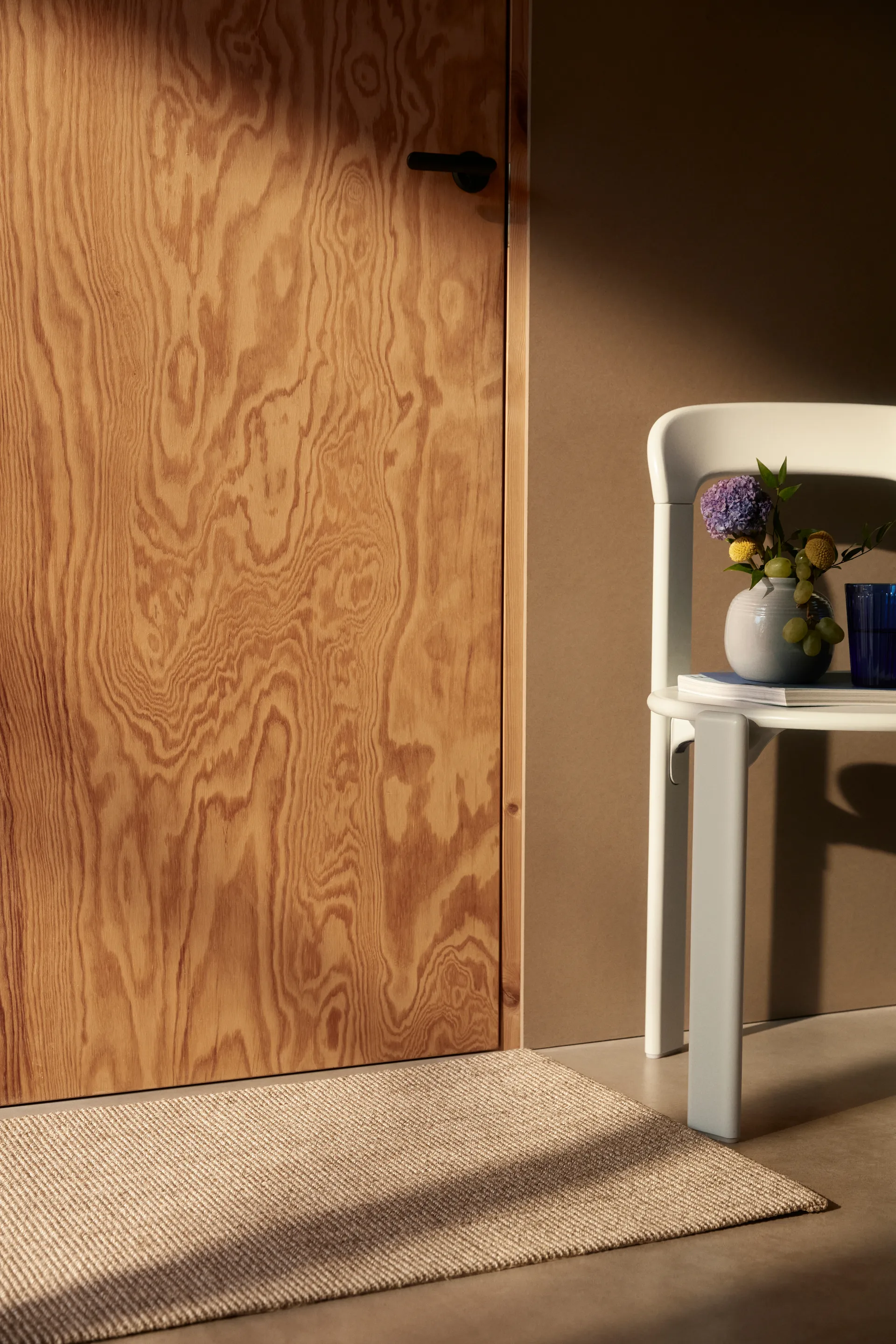 Jenny Sisal dørmatte natural grey, 60 x 90 cm Dixie