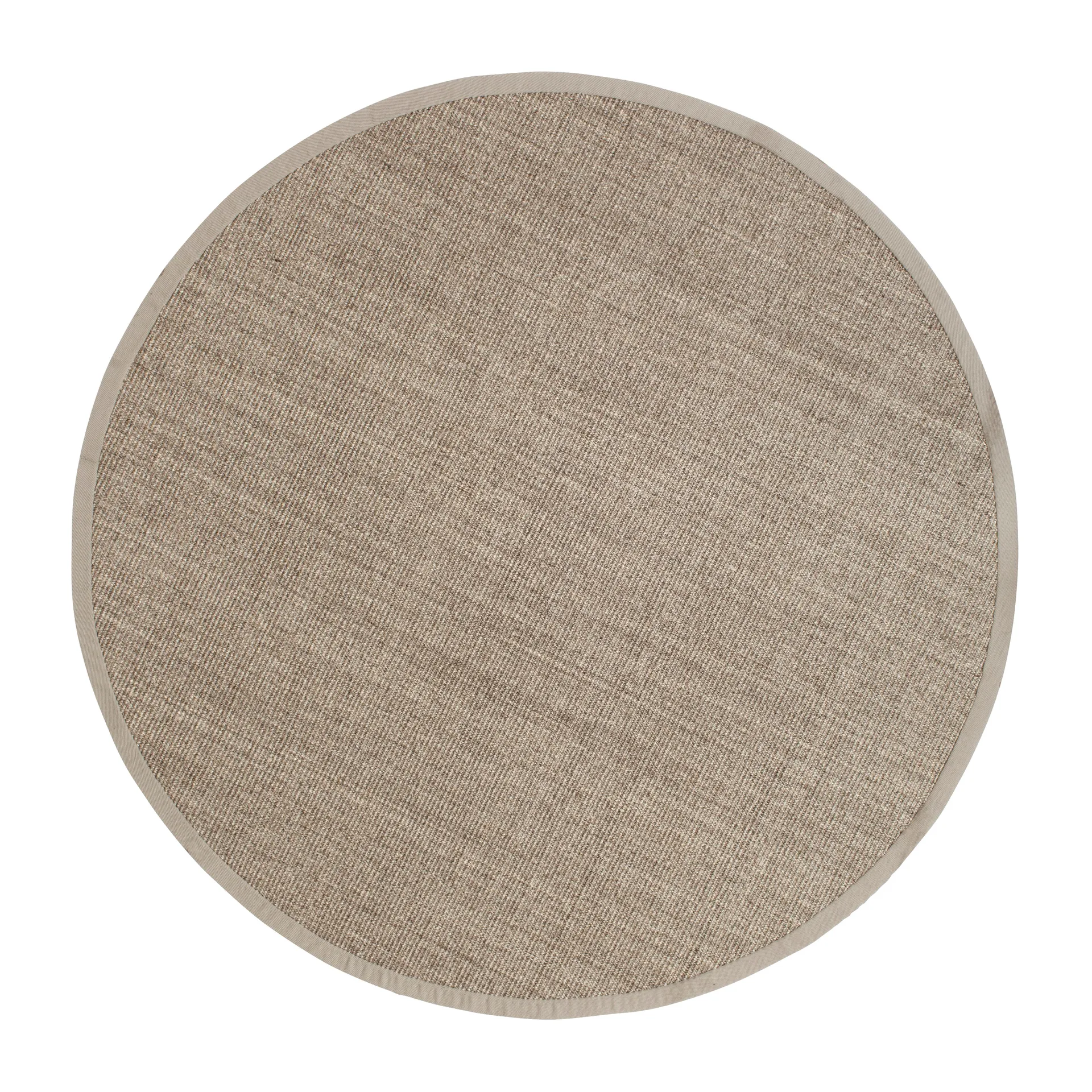 Jenny Sisal rundt teppe, Natural grey Ø 150 cm Dixie