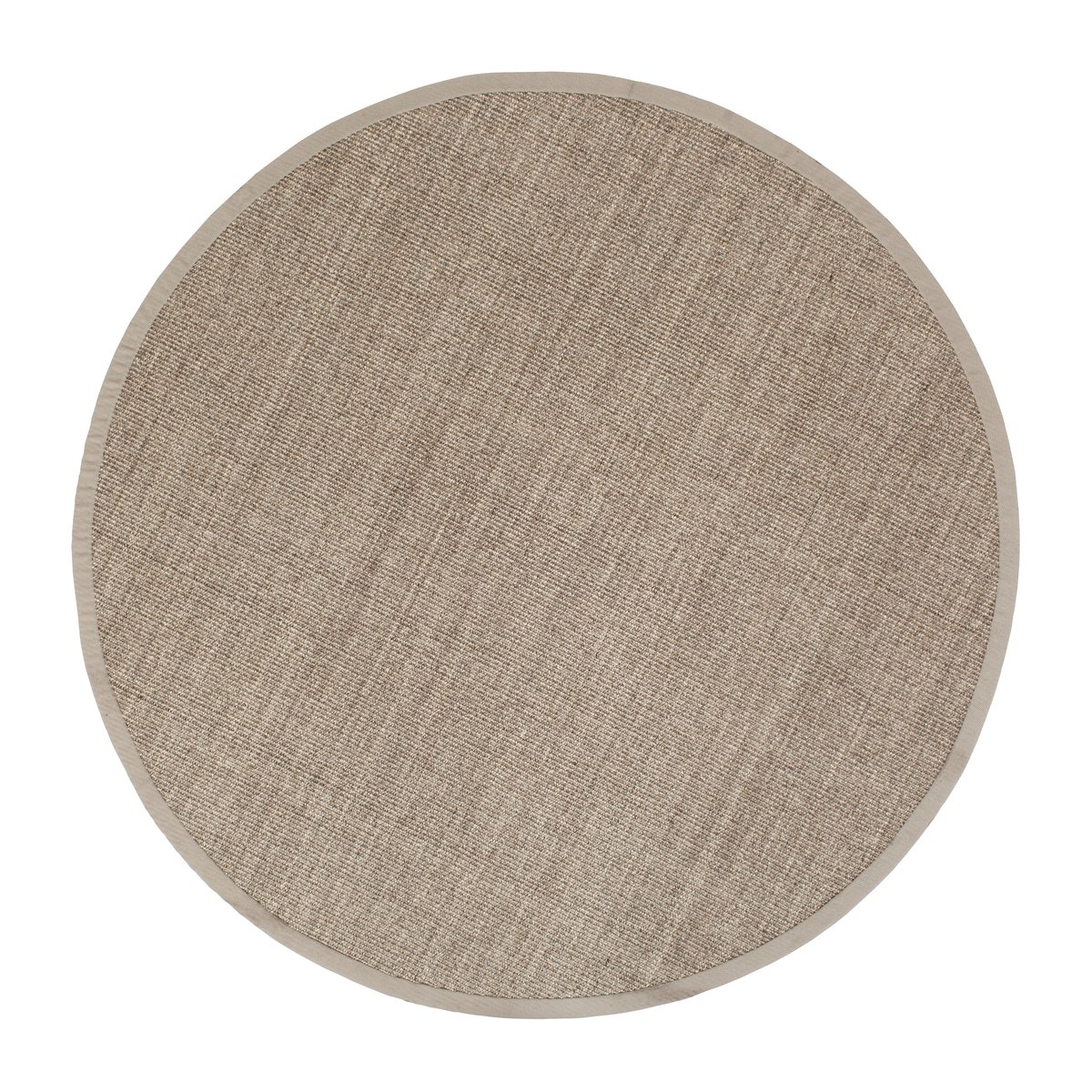 Bilde av Dixie Jenny Sisal rundt teppe Natural grey Ø 250 cm