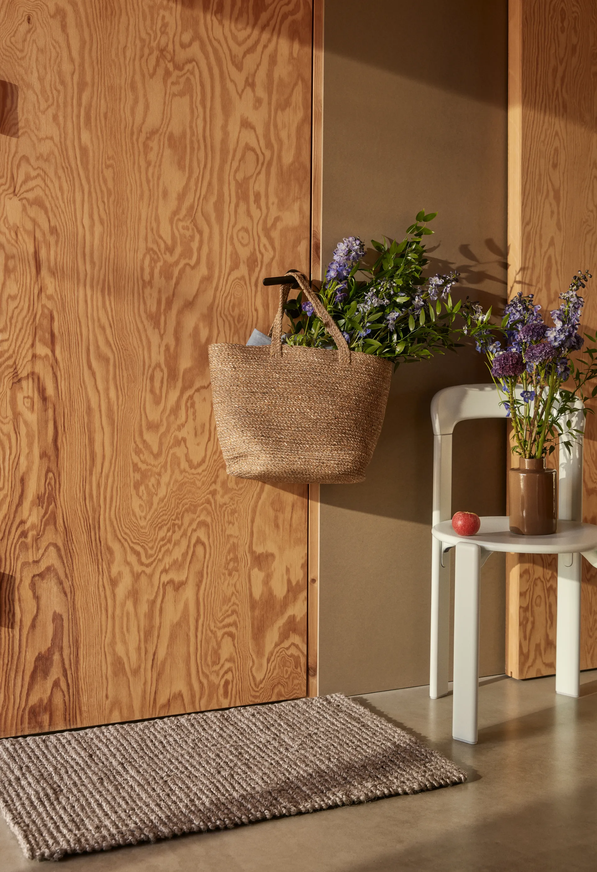 Julia dørmatte, Cement grey, 60 x 90 cm Dixie