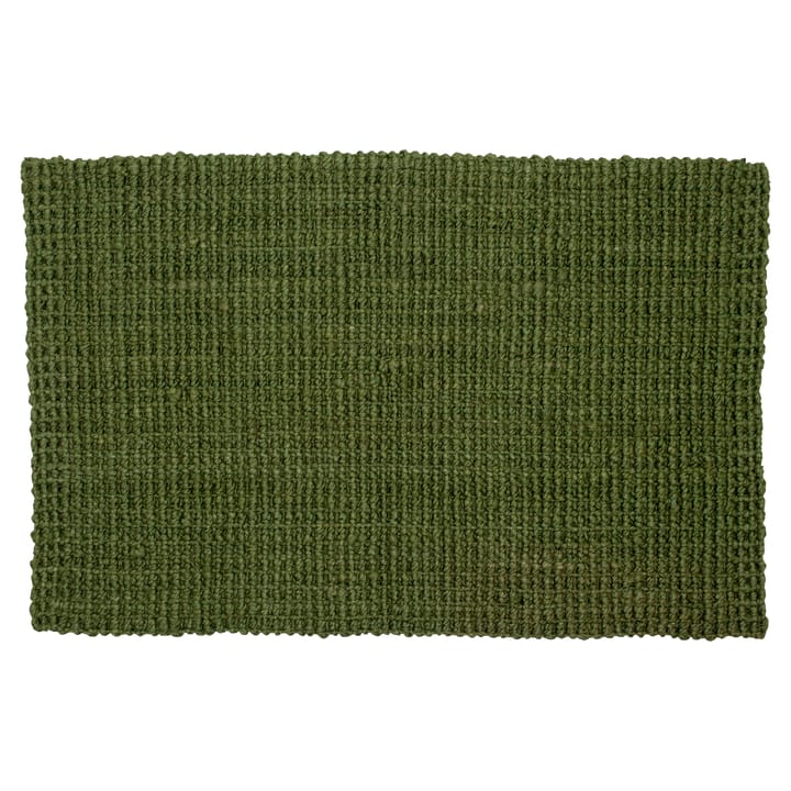 Jute dørmatte dark green - 60x90 cm - Dixie