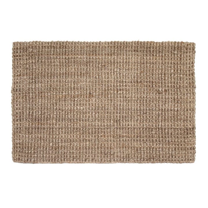 Jute dørmatte naturgrå - 70x120 cm - Dixie