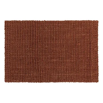 Jute dørmatte rusty red - 60x90 cm - Dixie