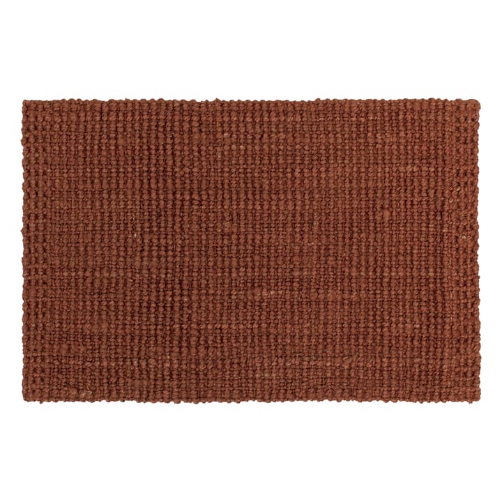 Jute dørmatte rusty red - 60x90 cm - Dixie