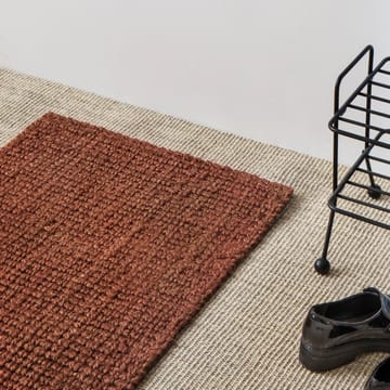 Jute dørmatte rusty red - 60x90 cm - Dixie