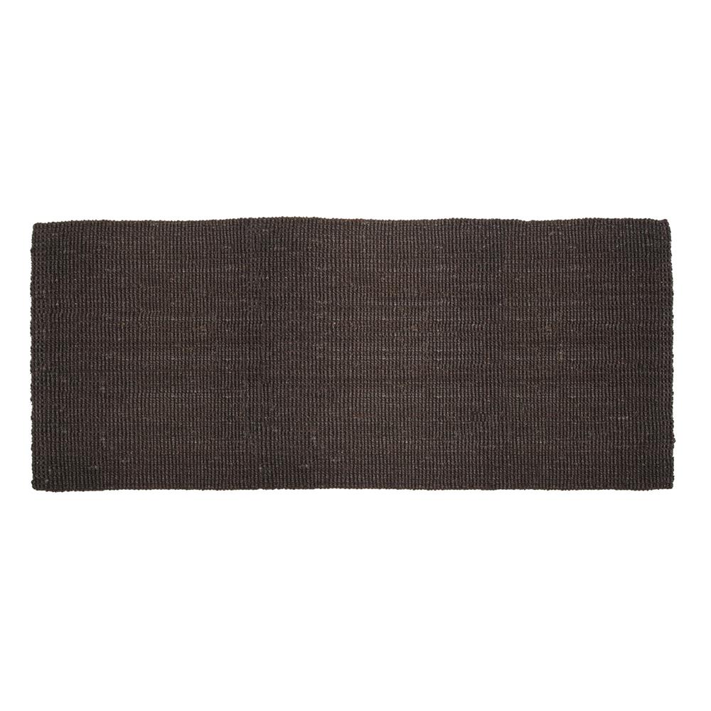 Bilde av Dixie Jute dørmatte svart 80x180 cm