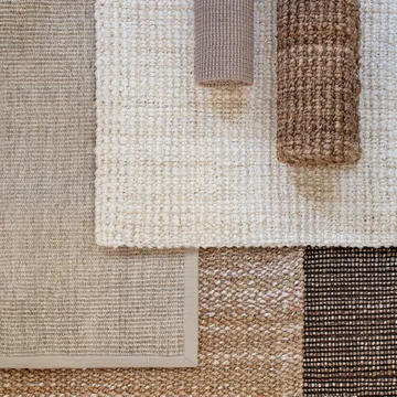 Jute gulvteppe ivory - 70x120 cm - Dixie