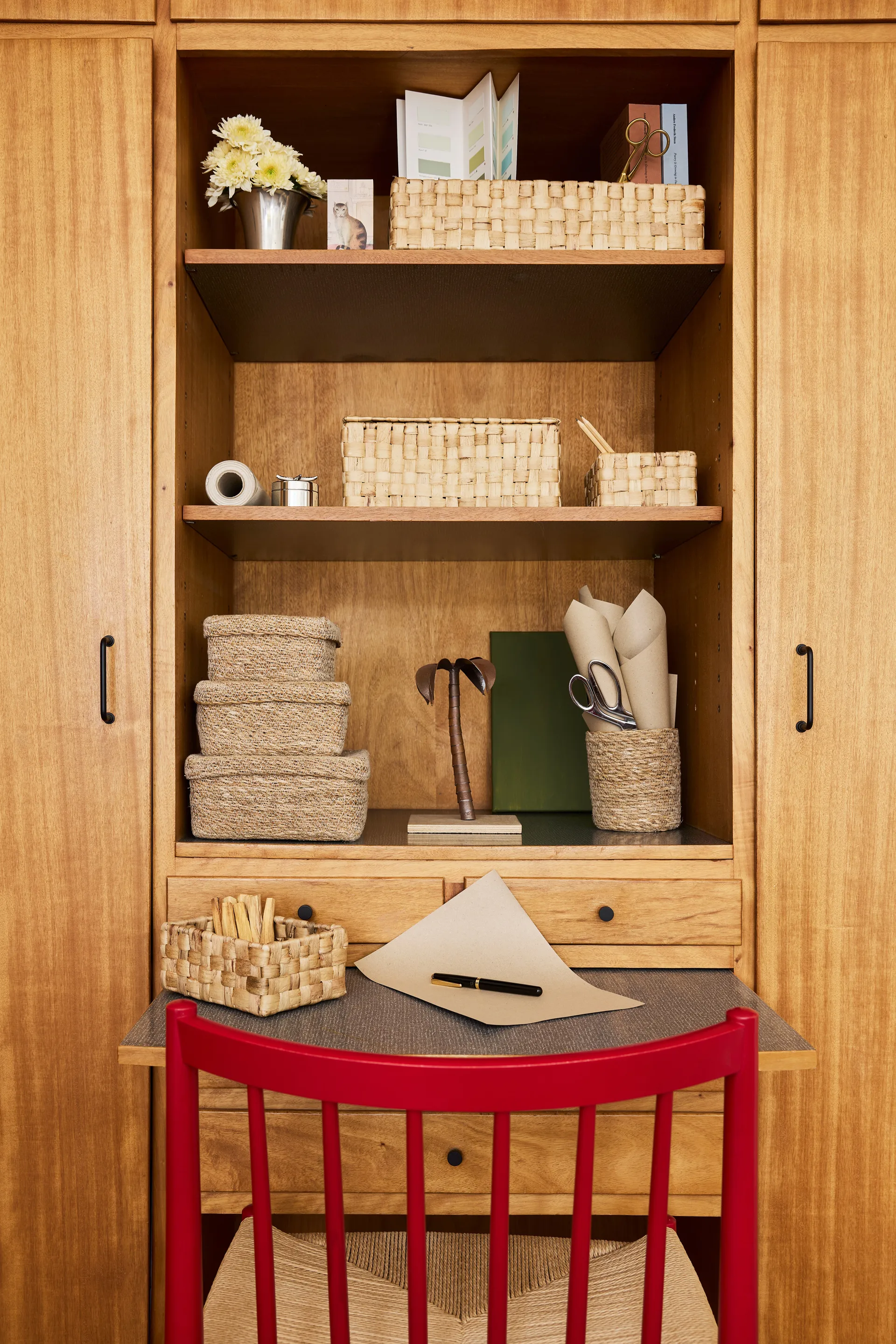 Lily oppbevaringsboks panama 3 deler, Natural Dixie