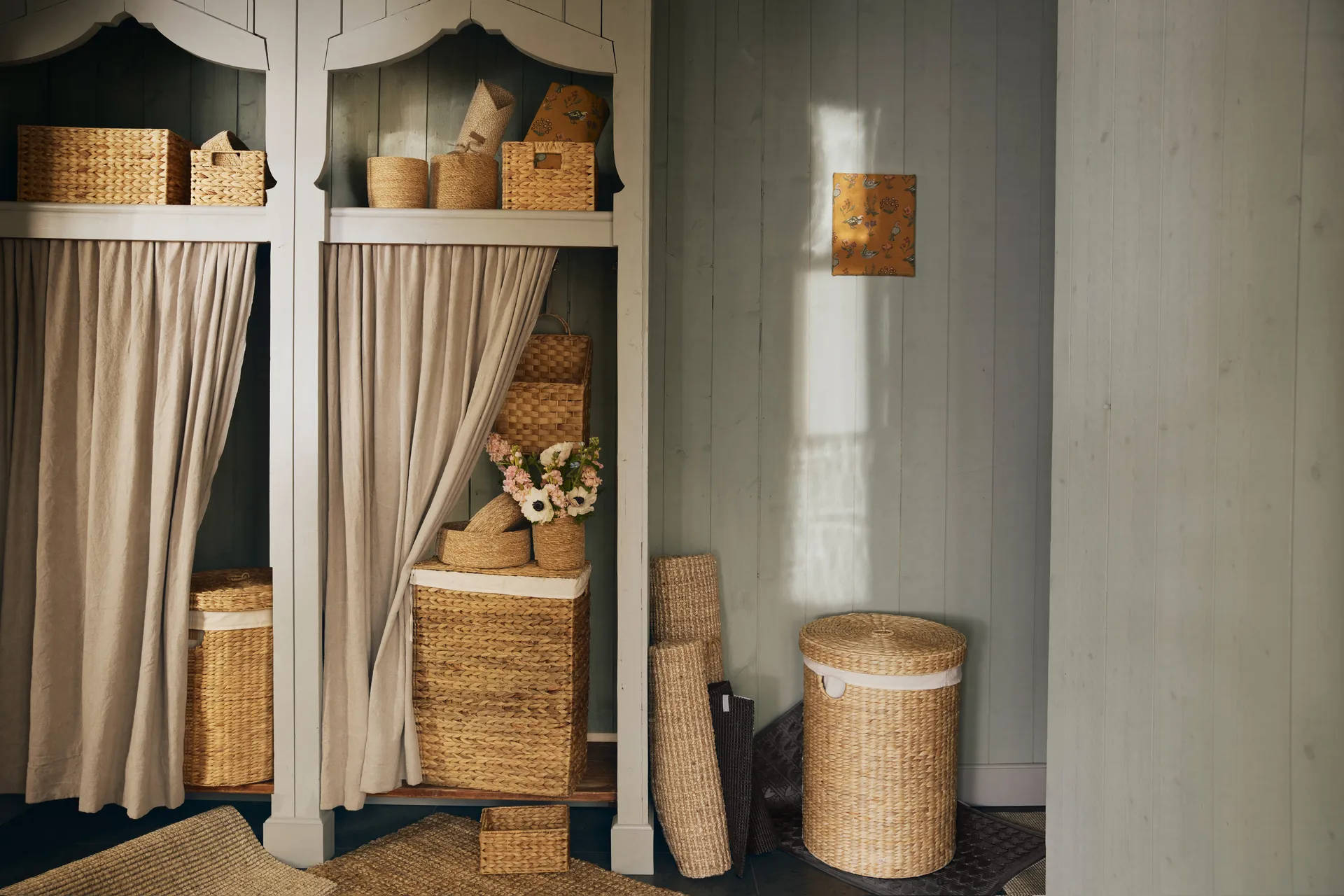 Lily skittentøyskurv, Natur, vannhyasint, flettet Dixie