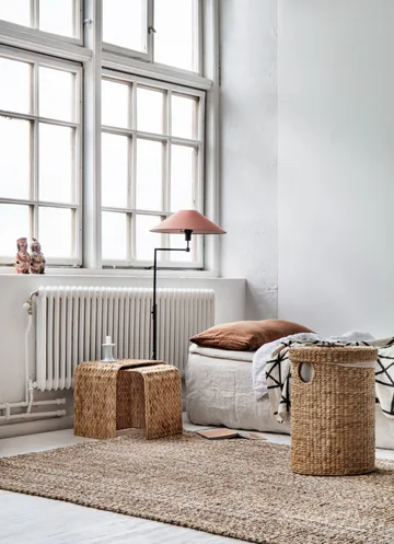 Lily skittentøyskurv rund 2 deler - Natural - Dixie