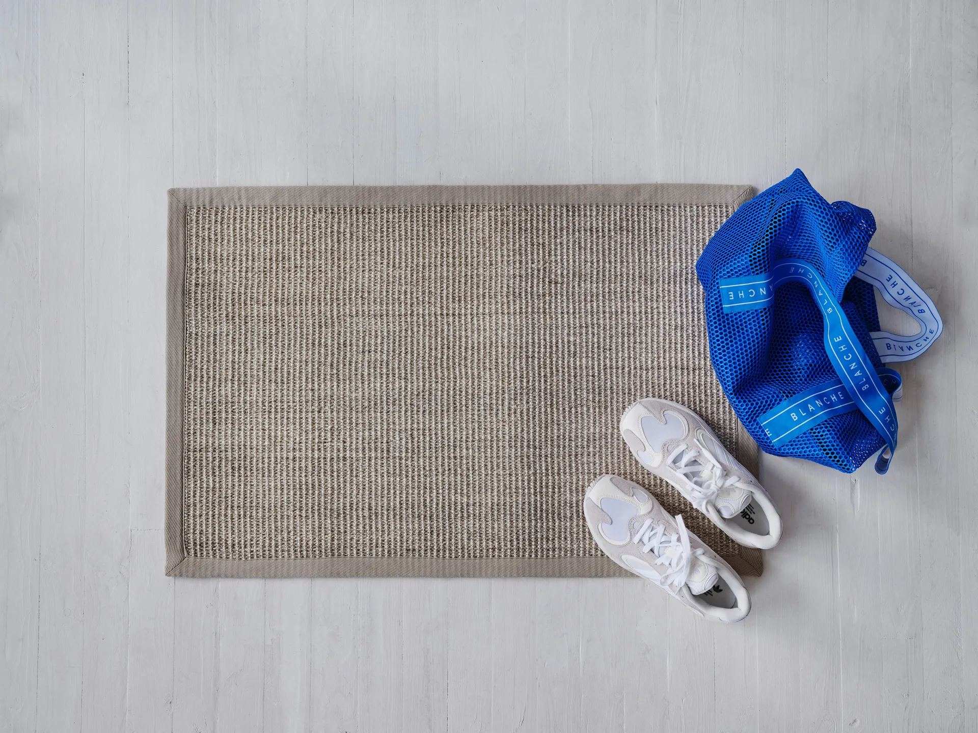 Sisal dørmatte grå, 60 x 90 cm Dixie