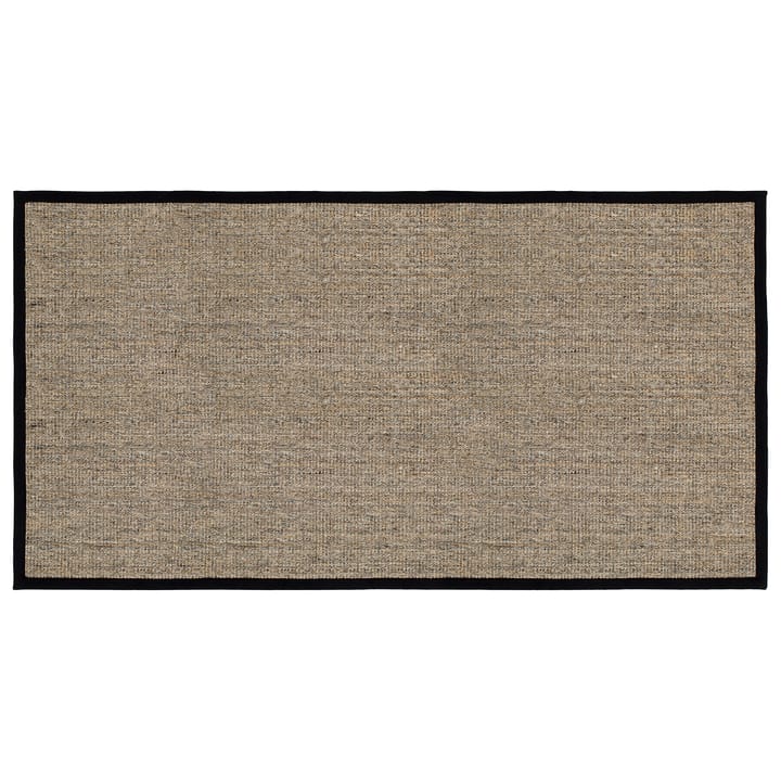 Sisal dørmatte natur-svart - Stor - Dixie
