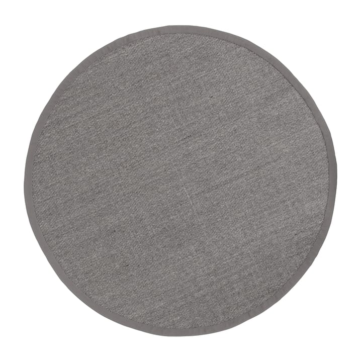 Sisal teppe rund grå - Ø 150 cm - Dixie