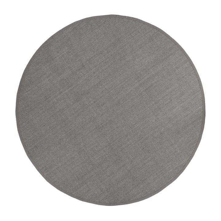 Sisal teppe rund grå - Ø 250 cm - Dixie