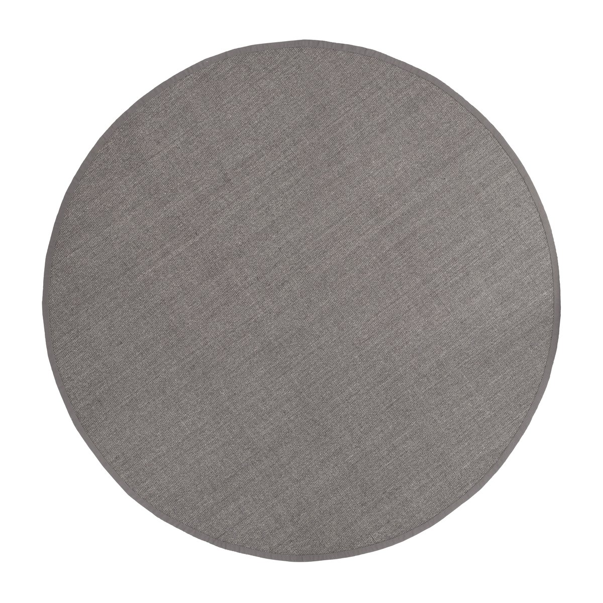 Bilde av Dixie Sisal teppe rund grå Ø 250 cm