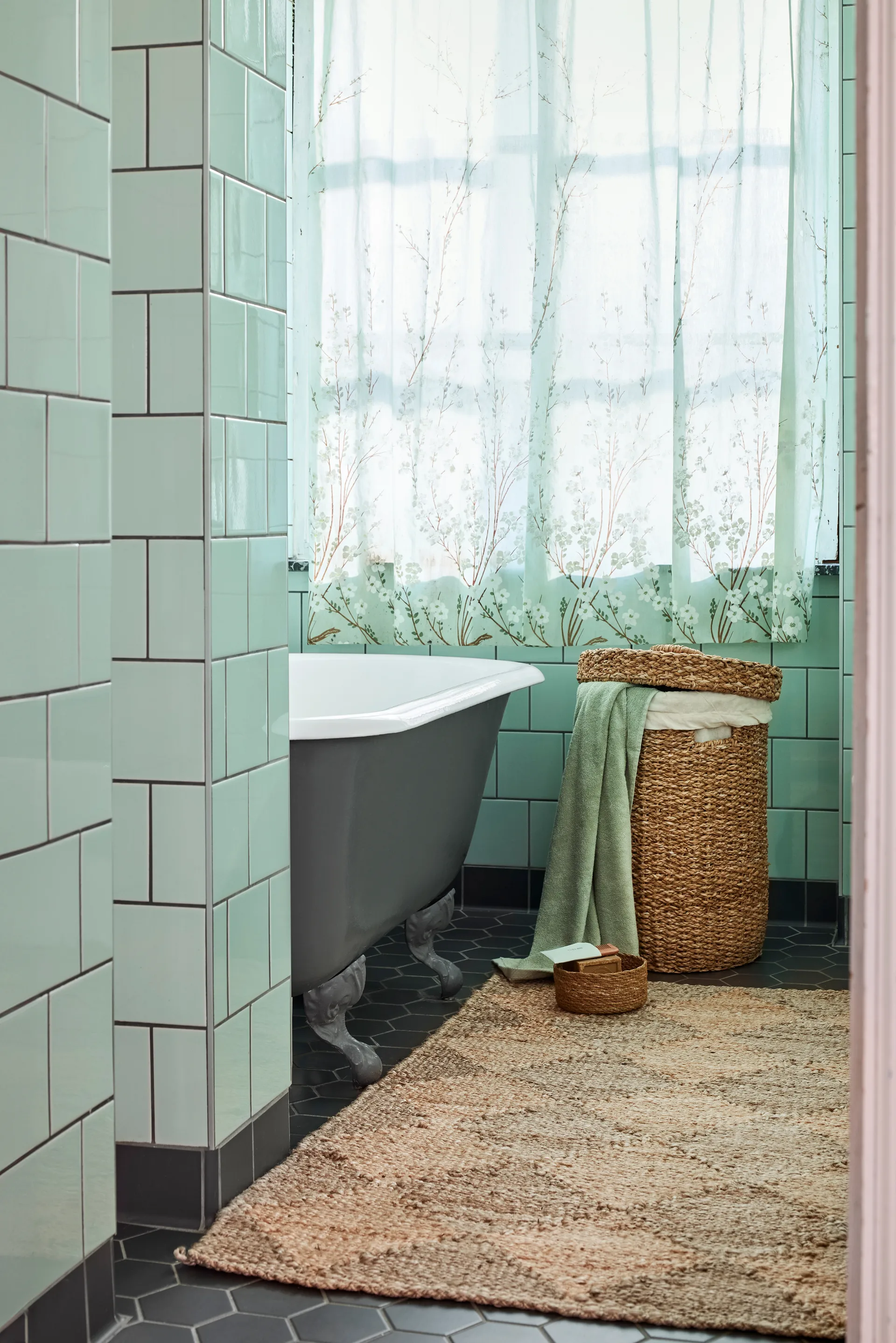 Vaseketøyskurver med lokk 2 stk, Seaweed Dixie