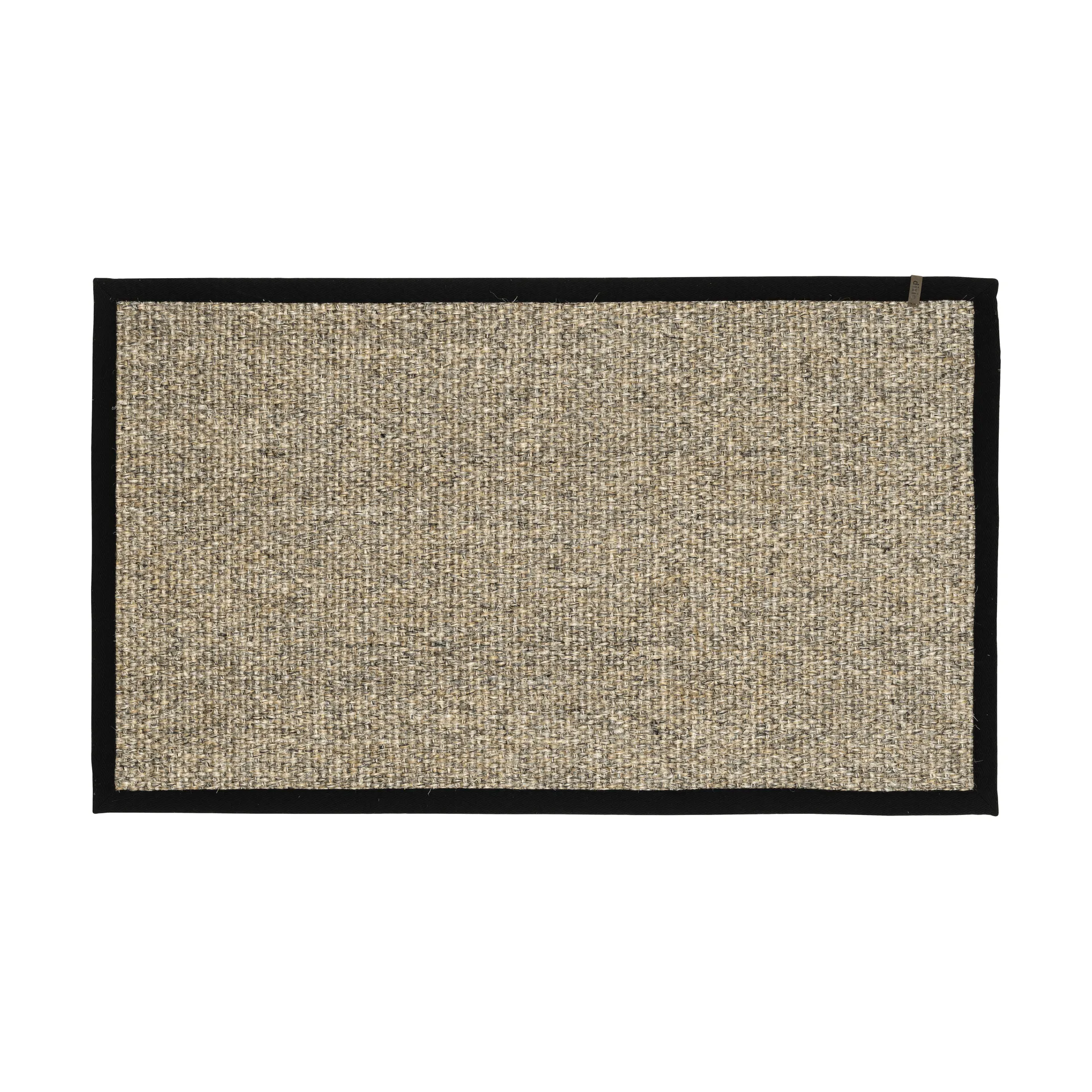 Wilma dørmatte med kant, Natural, 70x120 cm Dixie