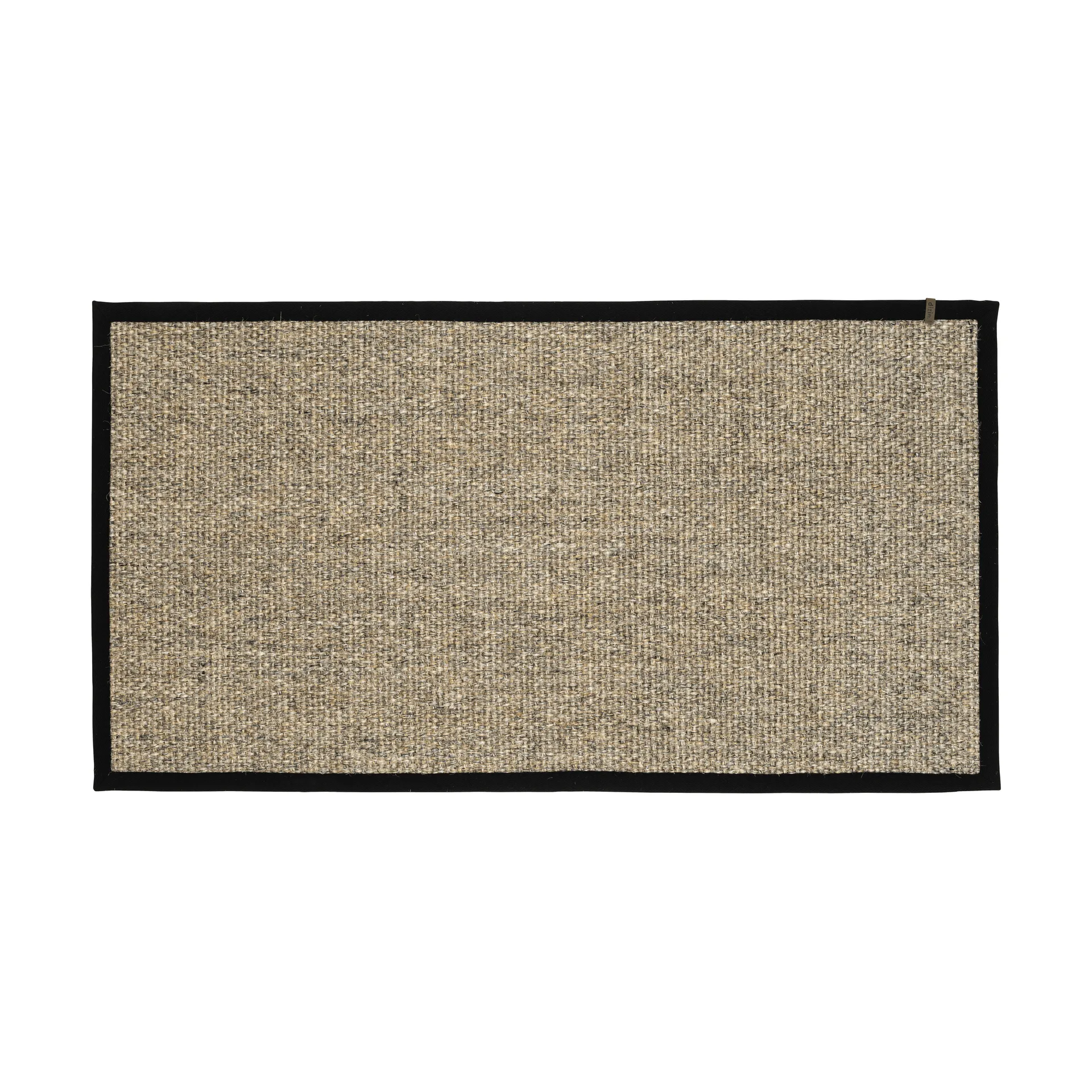 Wilma dørmatte med kant, Natural, 80x150 cm Dixie