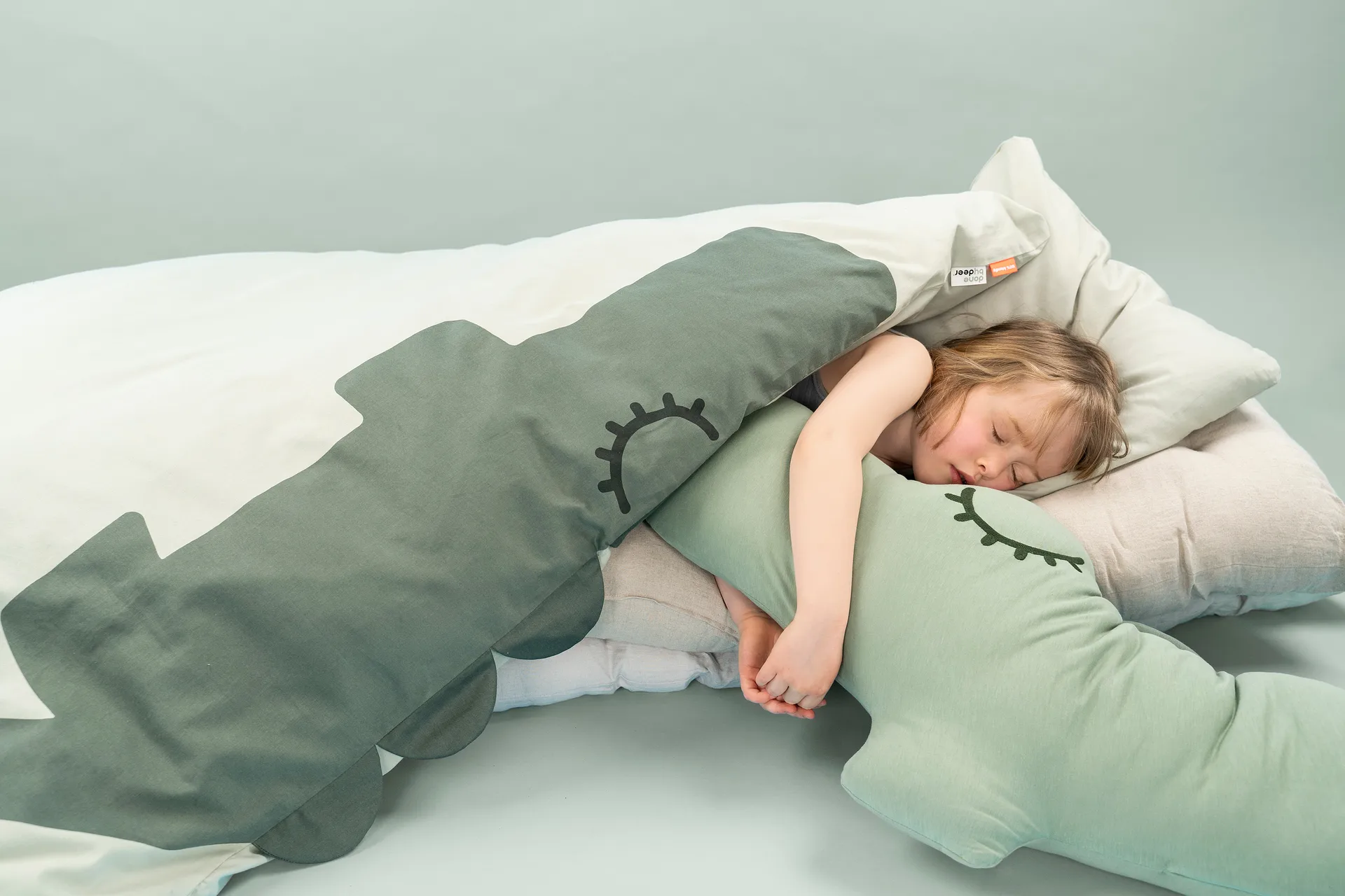 Croco kropppute 36x150 cm, Green Done by deer