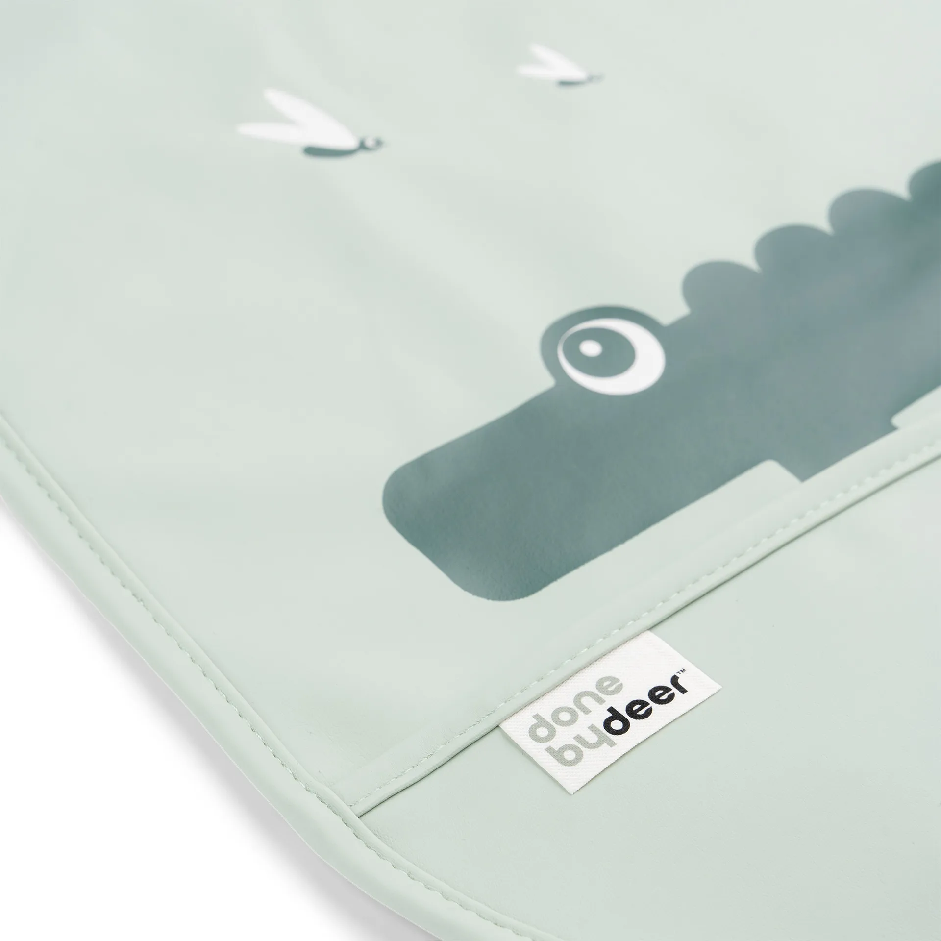 Croco smekke med borrelås 2-pk, Green Done by deer