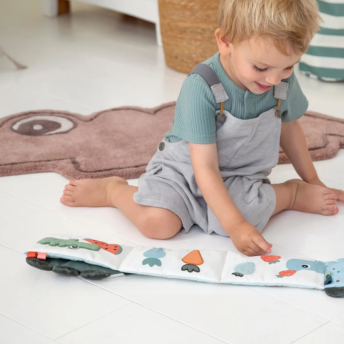 Croco teppe 46x110 cm, Powder Done by deer