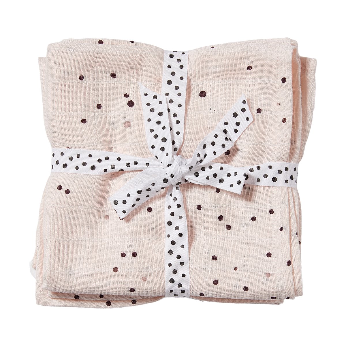 Bilde av Done by deer Dreamy Dots babyteppe 120x120 cm 2-pk Powder