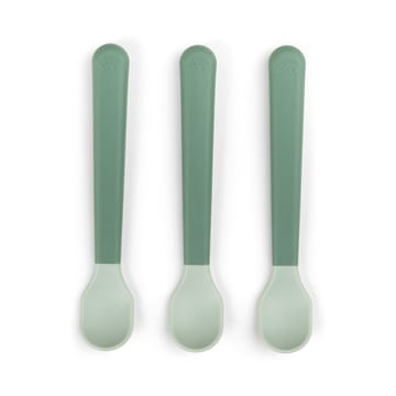 Easy-grip foodie skje 3-pk - Green - Done by deer