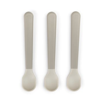 Easy-grip foodie skje 3-pk - Sand - Done by deer