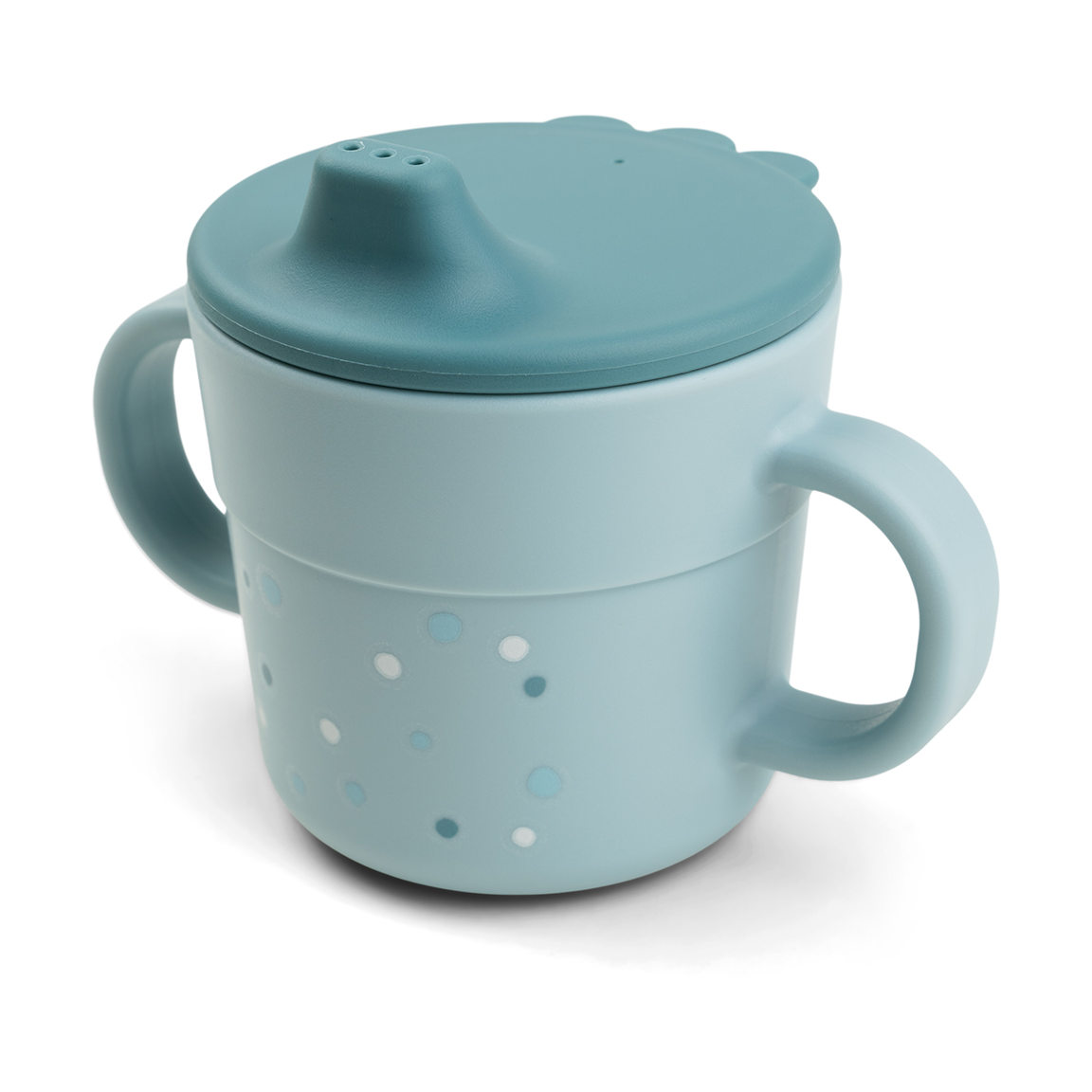 Done by deer Happy Dots foodie tutekopp 21,5 cl Blue