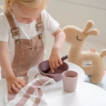 Kiddish first meal servisesett 3 deler - Powder - Done by deer