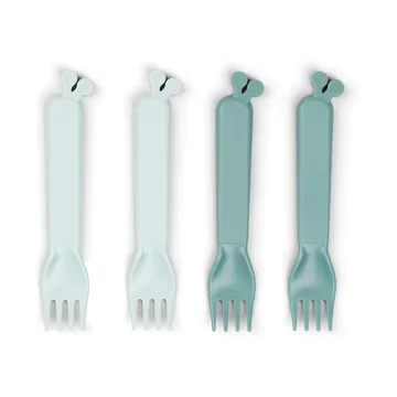 Raffi kiddish gaffel 4-pk - Blue - Done by deer