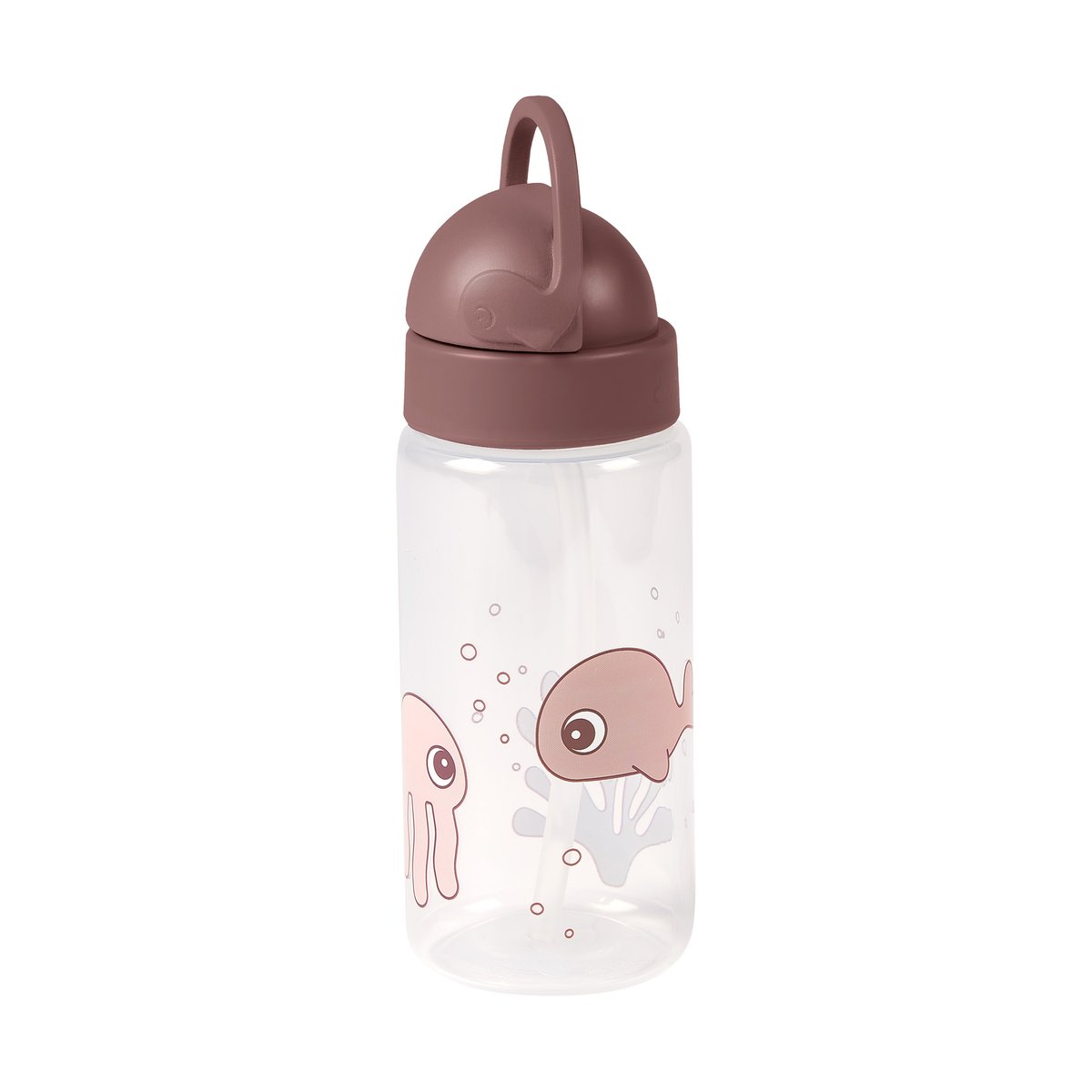 Done by deer Sea friends flaske med sugerør Powder