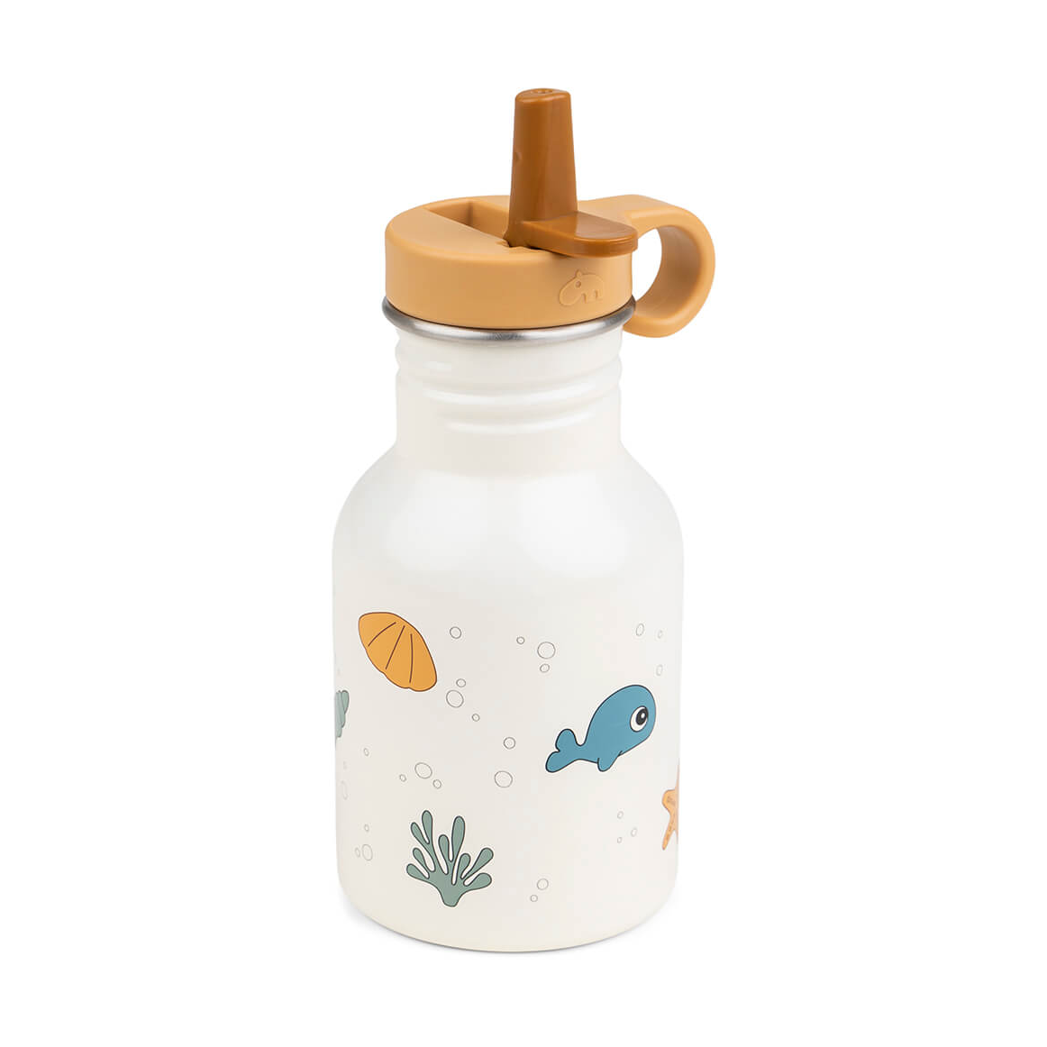 Done by deer Sea friends stålflaske 35 cl Beige