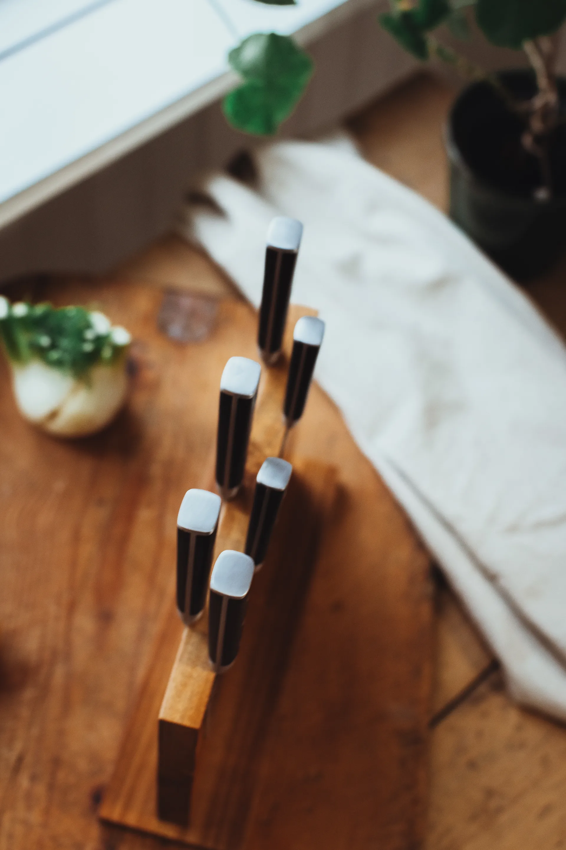 Asama santoku kokkekniv 18 cm, Rustfritt stål Dorre