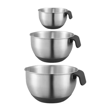 Becca skål 3 deler - Rustfritt stål - Dorre