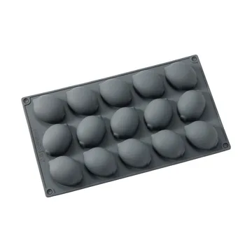 Beck bakeform - Grå, sitron, silikon, 15 stk - Dorre