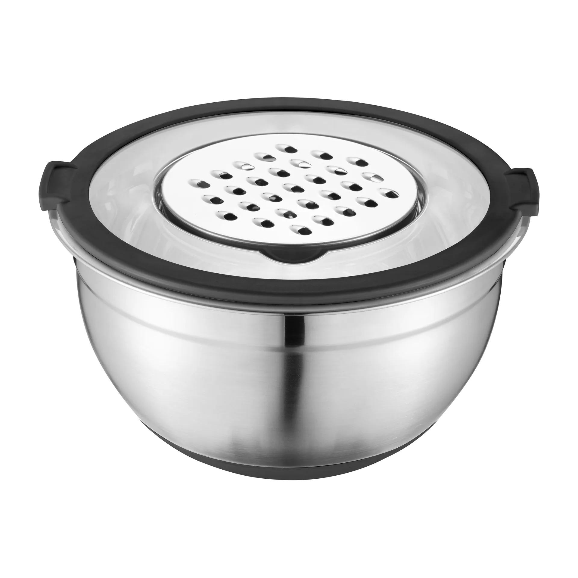 Betje skål med rivjern 5 deler, Rustfritt stål Dorre