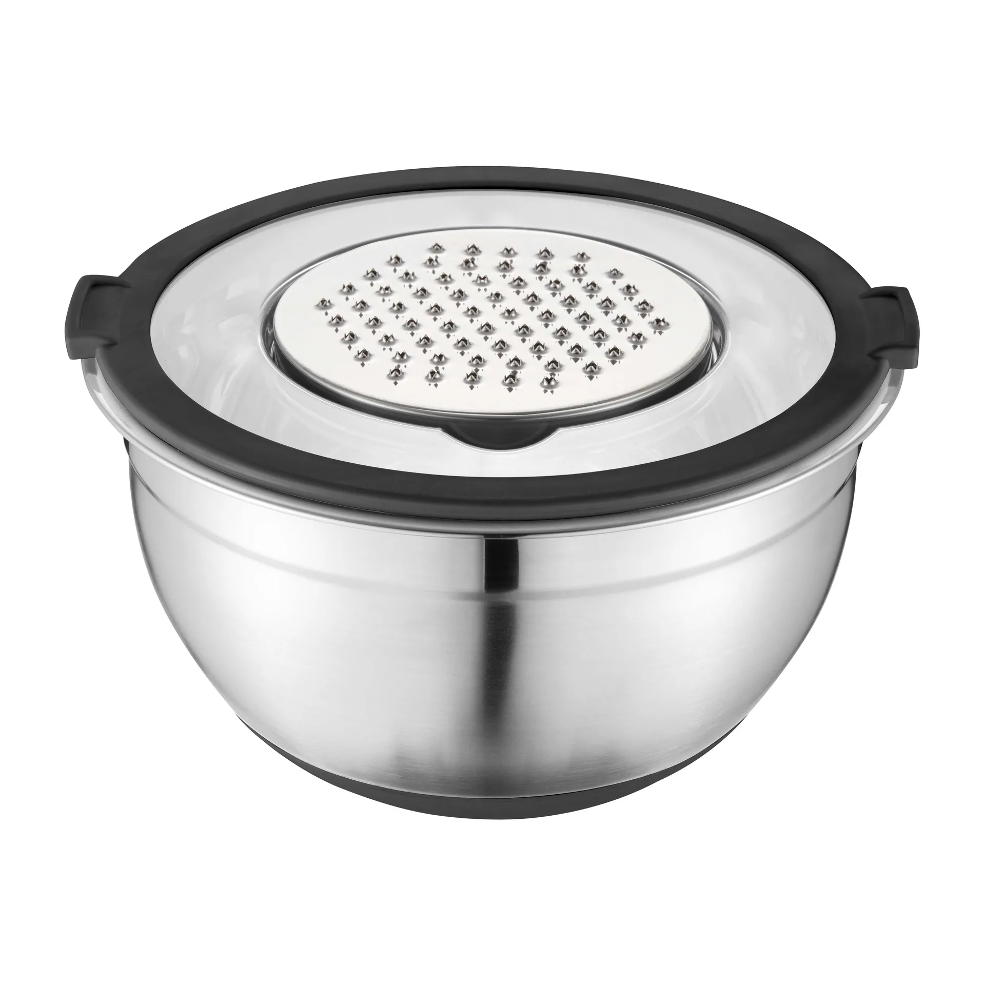 Betje skål med rivjern 5 deler, Rustfritt stål Dorre