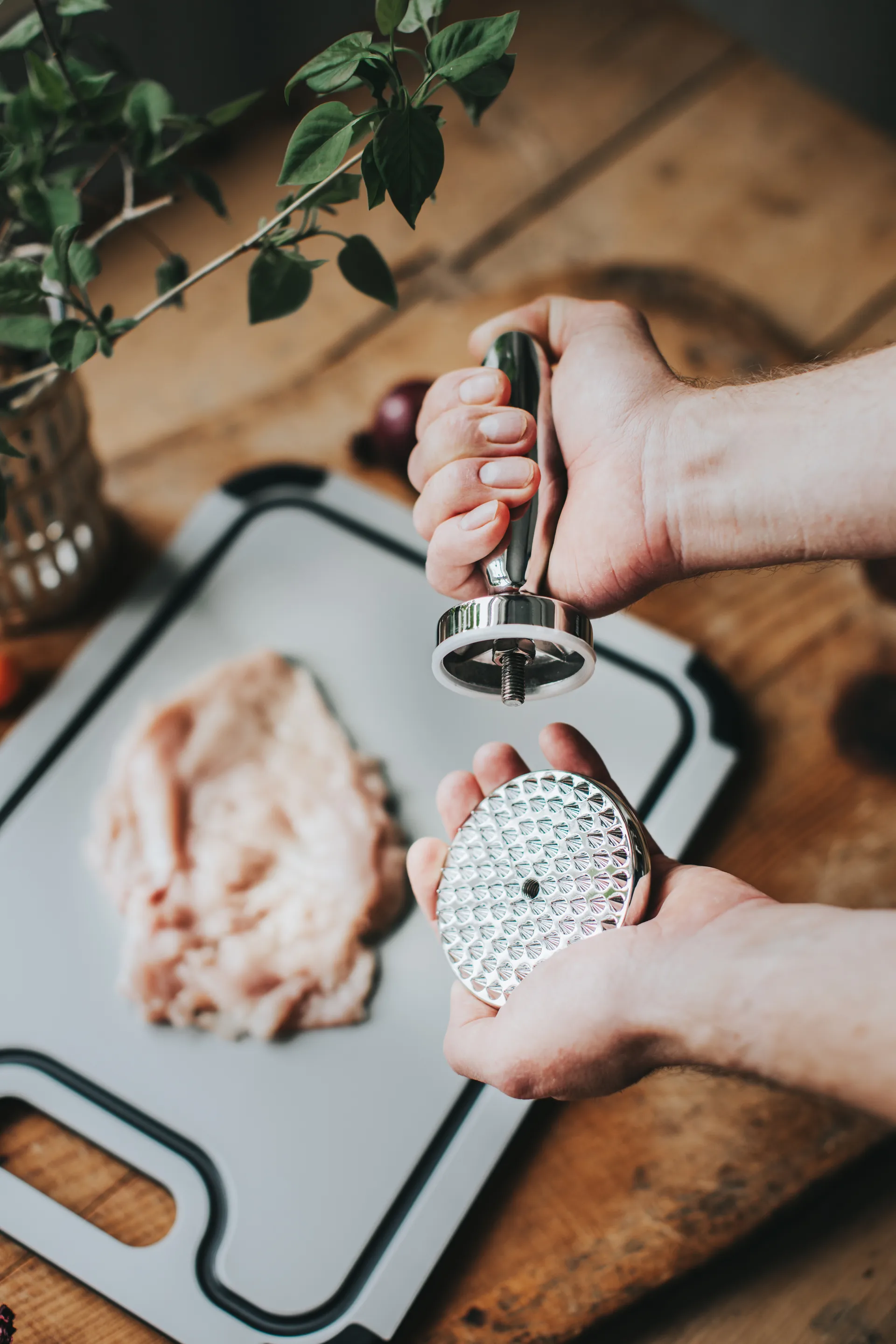 Birdie Biffbankare vendbar 14,5x8,3x8,3 cm, Rustfritt stål Dorre