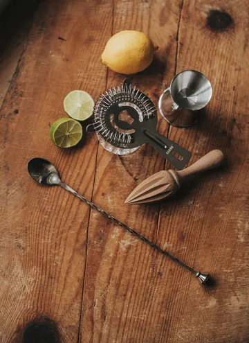 Bobbee bartenderutstyr - Rustfritt stål, tre, 4 deler - Dorre