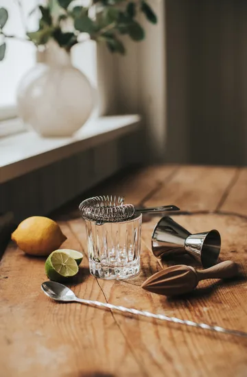 Bobbee bartenderutstyr - Rustfritt stål, tre, 4 deler - Dorre
