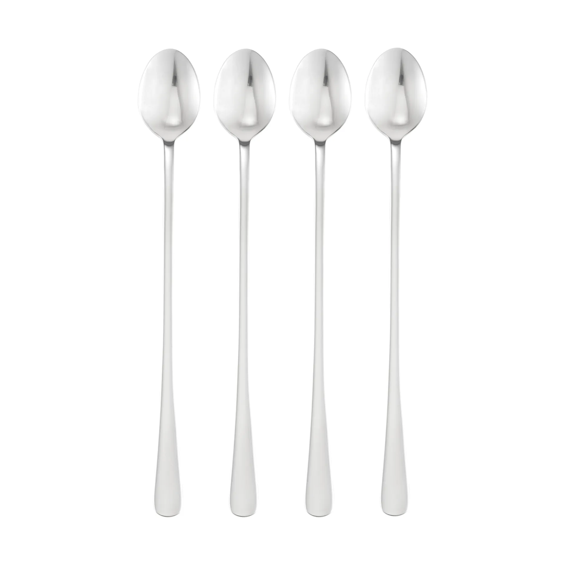 Classic kaffeskjeer, Rustfritt stål, lang, 4‑pakning, 22 cm Dorre