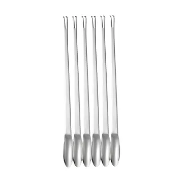 Classic skalldyrgaffel - Rustfritt stål, 6‑pakning, 24,5 cm - Dorre