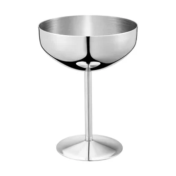 Dyane dessertskål/isbeger - Rustfritt stål, 4‑pakning, 25 cl - Dorre