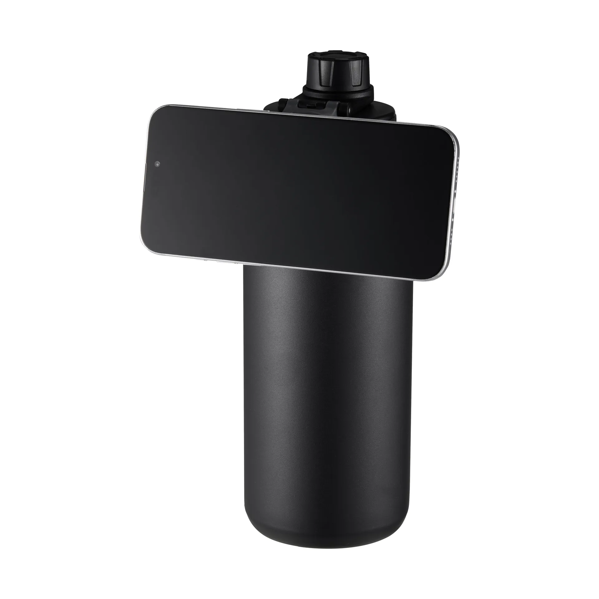 Flory vannflaske dobbeltvegg mobilmagnet 0,9 L, Svart-grå Dorre