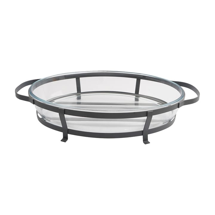 Grace ildfast form glass med stativ, 3 l Dorre