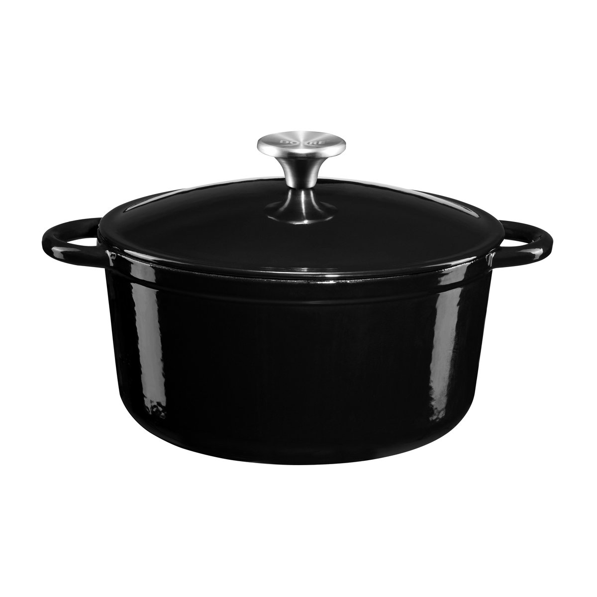Dorre Gretl stpejernsgryte emalje 4 L Sort | Skandinavisk Design | Gryter | Svart