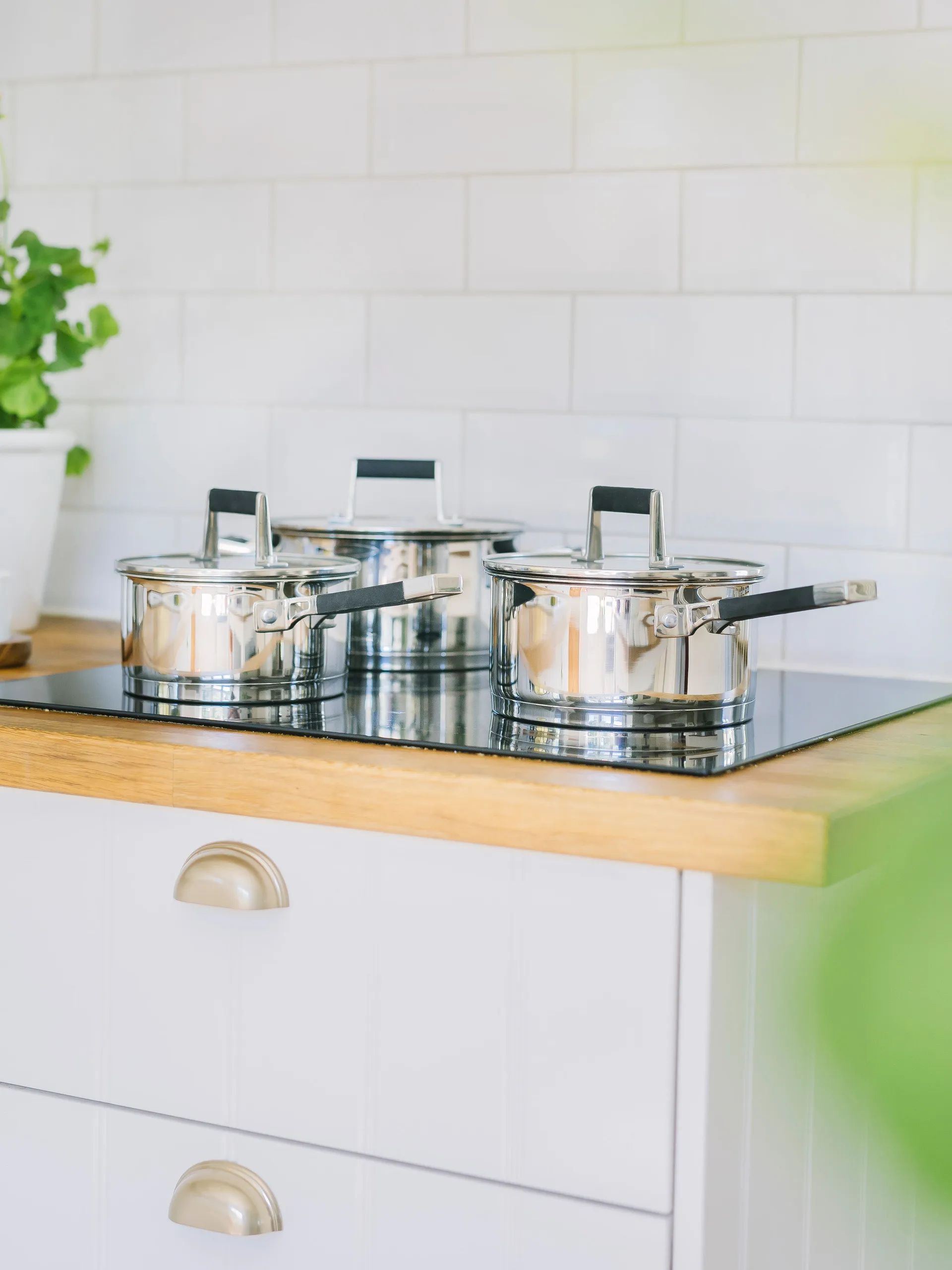 Kaci kasserollesett 6 deler , Rustfritt stål Dorre